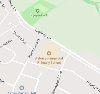 map for Aston Junior Academy