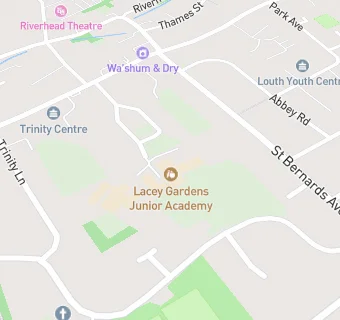 map for Lacey Gardens Junior Academy