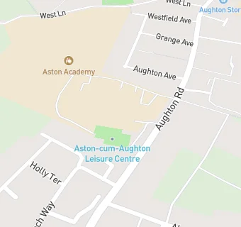 map for Aston-cum-Aughton Leisure Centre