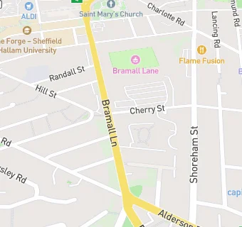 map for Bramall Lane Premier