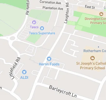 map for J B Shenton Off Licence