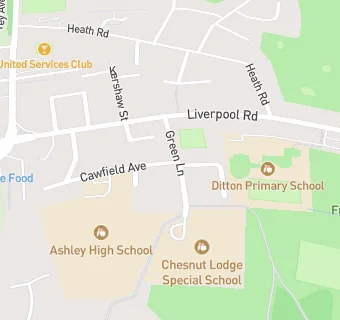 map for Chestnut Lodge School