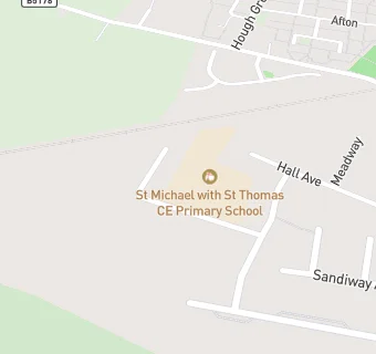 map for Spinney Avenue Church of England Voluntary Controlled Primary School