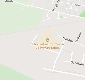 map for Spinney Pre-School