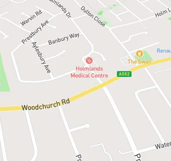 map for Prenton Medical Centre