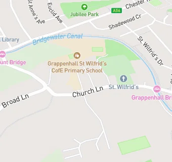 map for St Wilfrid's Church Hall