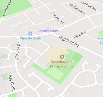 map for Bradshaw Hall Junior School