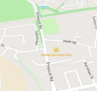 map for United Service Social Club