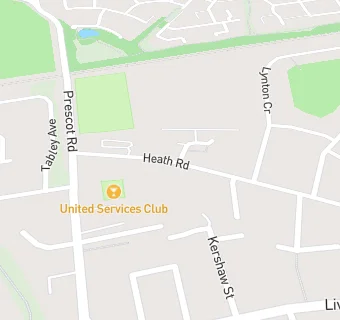 map for Widnes Rugby Union Club