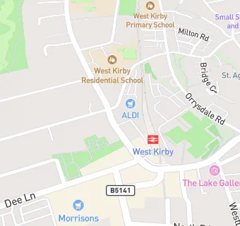 map for The West Kirby Tap