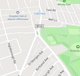 map for Victoria Kebab House