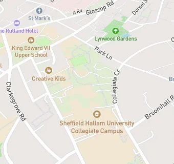 map for The Crescent