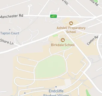 map for The Endcliffe Village Store