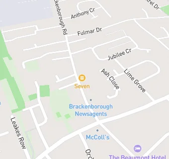 map for Brackenborough Newsagents Ltd