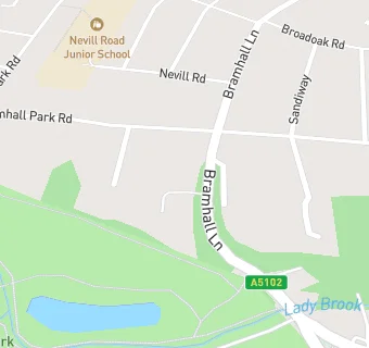 map for Bramhall & Shaw Heath Medical Group