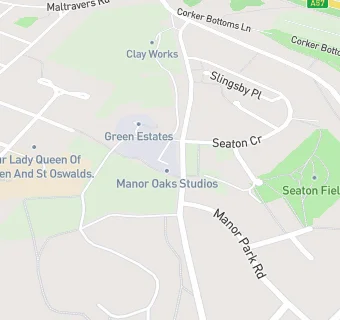 map for The Green Estate CIC