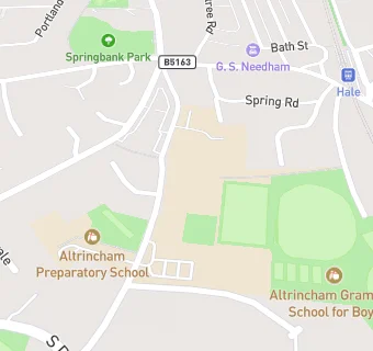 map for Sodexo at Altrincham Boys Grammar School