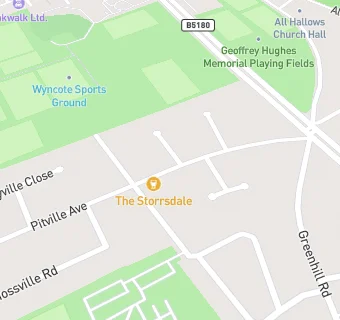 map for The Storrsdale