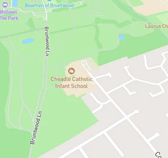 map for Cheadle Catholic Infant School