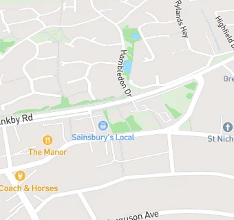 map for Sainsbury's