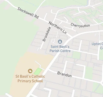 map for St Basil's Social Club