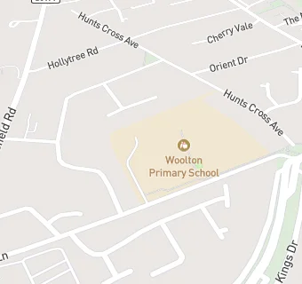 map for Woolton Primary School