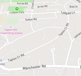 map for Rygate Centre