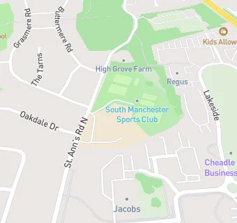 map for North Cheshire Jewish Primary School