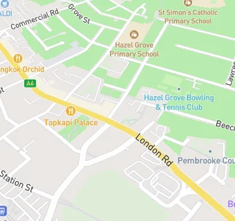 map for Bunga Raya Restaurant