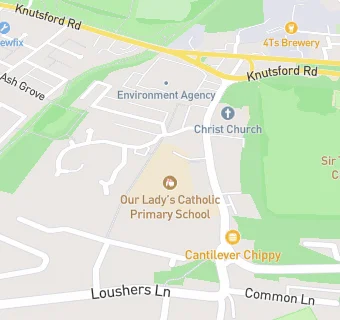 map for Our Lady's Catholic Primary School