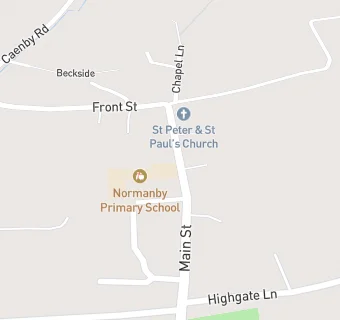 map for Normanby Primary School