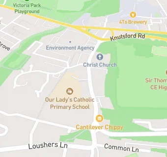 map for Our Lady's Catholic Primary School