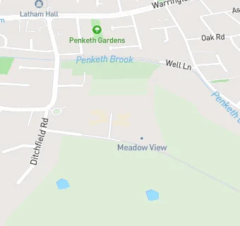 map for Penketh South Community Primary Nursery School