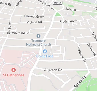 map for Co-op Tranmere Court