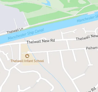 map for Thelwall Community Infant School