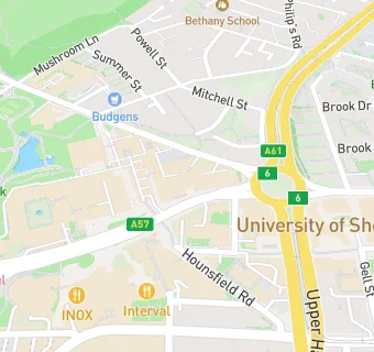 map for Department of Chemistry