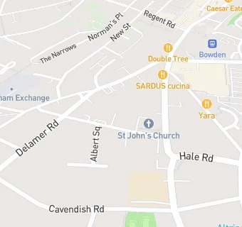 map for St Johns Medical Centre