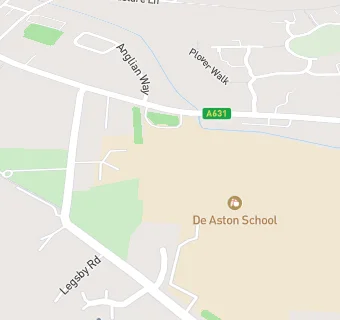 map for De Aston School