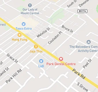 map for Mydentist, Park Road, Liverpool 