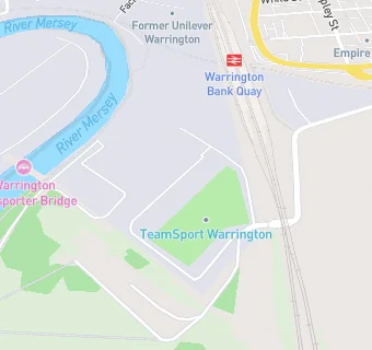 map for Teamsport Warrington