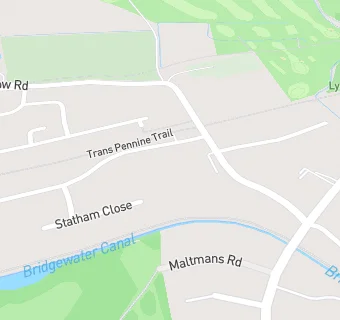 map for Statham Manor Care centre