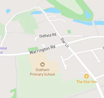 map for Statham Community Primary School