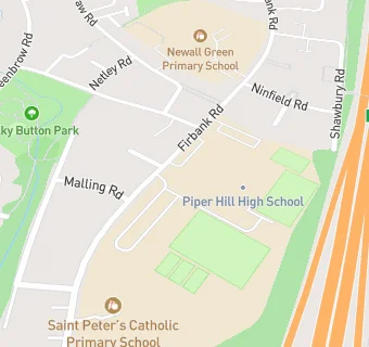 map for St Paul's High School