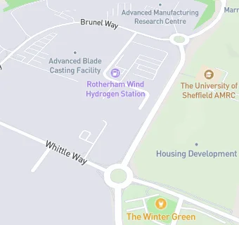 map for AMRC Training Centre