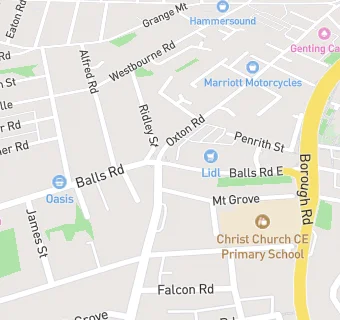 map for Orton House and Winston’s Place at Wirral Christian Centre