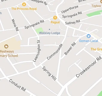 map for The Closed Shop Pub