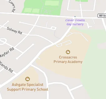 map for Crossacres Primary Academy