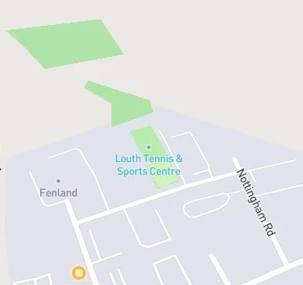 map for Louth Tennis & Sports Centre