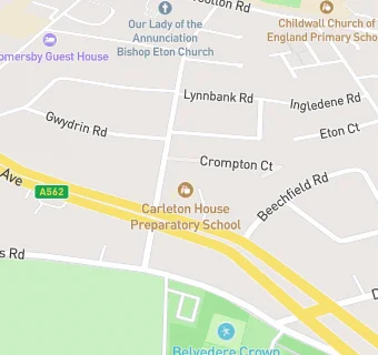 map for Carleton House Preparatory School