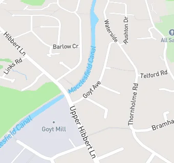 map for Goyt Fish Bar